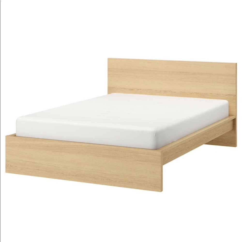Queen size Bed Frame - MALM IKEA